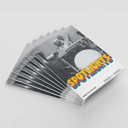 Habibi Funk Print 001 - Spotlights Magazine + Free Bonus Poster